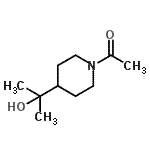CAS 登录号：858262-43-8， 1-[4-(2-羟基-2-丙基)-1-哌啶基]乙酮