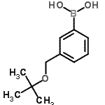 CAS 登录号：858364-78-0， (3-{[(2-甲基-2-丙基)氧基]甲基}苯基)硼酸