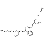 CAS 登录号：85851-82-7， 二(2-乙基壬基)邻苯二甲酸酯