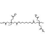 CAS 登录号：85865-98-1， 2,17-二[(丙烯酰氧基)甲基]-2,17-二(羟基甲基)-5,14,20-三氧代-4,15,19-三氧杂-6,13-二氮杂二十二-21-烯-1-基丙烯酸酯