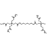 CAS 登录号：85865-99-2， 2,17,17-三[(丙烯酰氧基)甲基]-2-(羟基甲基)-5,14,20-三氧代-4,15,19-三氧杂-6,13-二氮杂二十二-21-烯-1-基丙烯酸酯