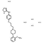 CAS 登录号：85883-94-9， N-(4-{3-[4-(2-甲氧基苯基)-1-哌嗪基]丙氧基}苯基)-4,5-二氢-1H-咪唑-2-胺戊盐酸盐