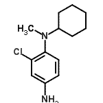 CAS#: 85896-15-7, 2-Chloro-N<sup>1</sup>-cyclohexyl-N<sup>1</sup>-methyl-1,4-benzenediamine