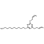 CAS 登录号：85896-26-0， 2,4-二(烯丙氧基)-6-(癸基氧基)-1,3,5-三嗪