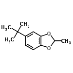CAS#: 85896-58-8, 2-Methyl-5-(2-methyl-2-propanyl)-1,3-benzodioxole