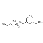 CAS#: 85909-40-6, 2-Ethylhexyl 2-hydroxyethyl hydrogen phosphate
