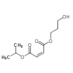 CAS#: 85909-46-2, 3-Hydroxypropyl isopropyl (2Z)-2-butenedioate