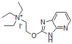CAS 登录号：85930-09-2， N,N,N-三乙基-2-(3H-咪唑并[4,5-b]吡啶-2-基氧基)-乙铵碘化物(1:1)