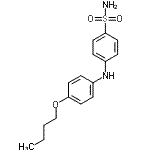 CAS 登录号：85940-63-2， 4-[(4-丁氧基苯基)氨基]苯磺酰胺