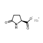 CAS 登录号：85959-39-3， 铷(2S)-5-氧代-2-吡咯烷羧酸酯