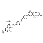 CAS#: 85959-51-9, 5-Amino-3-{[4-({4-[(7-amino-1-hydroxy-3-sulfo-2-naphthyl)diazenyl]phenyl}diazenyl)phenyl]diazenyl}-4-hydroxy-2,7-naphthalenedisulfonic acid