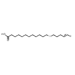 CAS#: 85976-82-5, 12-{[(4E)-5-Iodo-4-penten-1-yl]tellanyl}dodecanoic acid