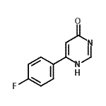 CAS#: 85979-57-3, 6-(4-Fluorophenyl)-4(1H)-pyrimidinone