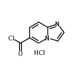 CAS#: 859833-15-1, Imidazo[1,2-a]pyridine-6-carbonyl chloride hydrochloride (1:1)
