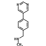 CAS#: 859850-85-4, N-Methyl-1-[4-(5-pyrimidinyl)phenyl]methanamine