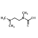 CAS 登录号：859918-27-7， [2-(二甲基氨基)乙基]甲基氨基硫代甲酸S-酸