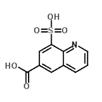 CAS#: 859959-40-3, 8-Sulfo-6-quinolinecarboxylic acid
