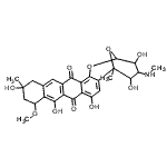 CAS 登录号：86016-61-7， 4,8,12,22,24-五羟基-10-甲氧基-1,12-二甲基-23-(甲基氨基)-20,25-二氧杂六环[19.3.1.0<sup>2,19</sup>.0<sup>5,18</sup>.0<sup>7,16</sup>.0<sup>9,14</sup>]二十五-2,4,7(16),8,14,18-己烯-6,17-二酮