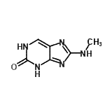 CAS#: 860408-98-6, 8-(Methylamino)-1,3-dihydro-2H-purin-2-one