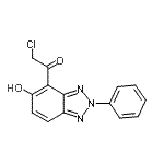 CAS#: 860591-27-1, 2-Chloro-1-(5-hydroxy-2-phenyl-2H-benzotriazol-4-yl)ethanone