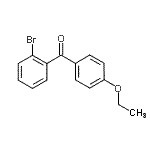 CAS 登录号：860594-34-9， (2-溴苯基)(4-乙氧基苯基)甲酮