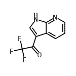 CAS 登录号：860651-18-9， 2,2,2-三氟-1-(1H-吡咯并[2,3-b]吡啶-3-基)乙酮