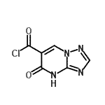 CAS#: 86070-23-7, 5-Oxo-1,5-dihydro[1,2,4]triazolo[1,5-a]pyrimidine-6-carbonyl chloride