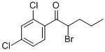 CAS 登录号：86115-64-2， 2-溴-1-(2,4-二氯苯基)戊烷-1-酮