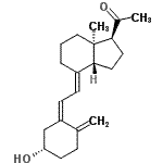 CAS 登录号:86120-56-1, (3S,5Z,7E,9Xi,13alpha,14beta)-3-羟基-9,10-开环孕甾-5,7,10-三烯-20-酮