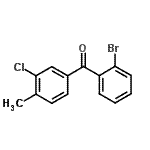 CAS#: 861307-25-7, (2-Bromophenyl)(3-chloro-4-methylphenyl)methanone
