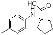 CAS 登录号：861317-20-6， 1-[(4-甲基苯基)氨基]环戊烷羧酸