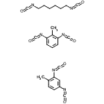 CAS 登录号：86220-50-0， 1,6-二异氰酸己烷;1,3-二异氰酸-2-甲基-苯;2,4-二异氰酸-1-甲基-苯