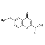 CAS 登录号：86277-98-7， 6-甲氧基-4-氧代-4H-苯并吡喃-2-羧酸