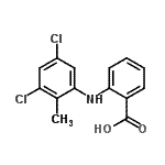 CAS 登录号：86282-75-9， 2-[(3,5-二氯-2-甲基苯基)氨基]苯甲酸