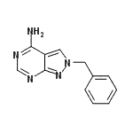 CAS#: 862848-47-3, 2-Benzyl-2H-pyrazolo[3,4-d]pyrimidin-4-amine