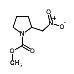 CAS 登录号：863115-51-9， 甲基2-(硝基甲基)-1-吡咯烷羧酸酯