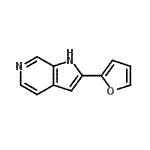 CAS#: 863301-94-4, 2-(2-Furyl)-1H-pyrrolo[2,3-c]pyridine
