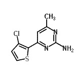 CAS#: 863305-81-1, 4-(3-Chloro-2-thienyl)-6-methyl-2-pyrimidinamine