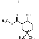CAS 登录号：86343-58-0， 4-羟基-3-(甲氧羰基)-1,1-二甲基哌啶鎓碘化物