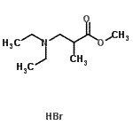 CAS#: 86343-60-4, Methyl 3-(diethylamino)-2-methylpropanoate hydrobromide (1:1)
