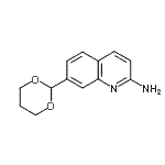 CAS#: 863549-16-0, 7-(1,3-Dioxan-2-yl)-2-quinolinamine