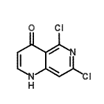 CAS#: 863785-66-4, 5,7-dichloro-1H-1,6-naphthyridin-4-one