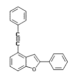 CAS#: 863870-94-4, 2-Phenyl-4-(phenylethynyl)-1-benzofuran
