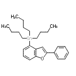 CAS 登录号：863870-98-8， 三丁基(2-苯基-1-苯并呋喃-4-基)锡烷