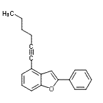 CAS 登录号：863871-01-6， 4-(1-己炔-1-基)-2-苯基-1-苯并呋喃