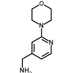 CAS#: 864068-88-2, 1-[2-(4-Morpholinyl)-4-pyridinyl]methanamine
