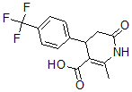 CAS#: 864082-33-7, 1,4,5,6-Tetrahydro-2-Methyl-6-Oxo-4-[4-(Trifluoromethyl)Phenyl]-3-Pyridinecarboxylic Acid