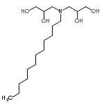 CAS#: 86413-75-4, 3,3'-(Dodecylimino)di(1,2-propanediol)