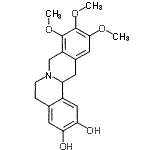 CAS#: 86414-28-0, 9,10,11-Trimethoxy-5,8,13,13a-tetrahydro-6H-isoquinolino[3,2-a]isoquinoline-2,3-diol