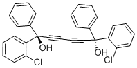 CAS#: 86436-19-3, (+)-1,6-Bis(2-Chlorophenyl)-1,6-Diphenyl-2,4-Hexadiyne-1,6-Diol